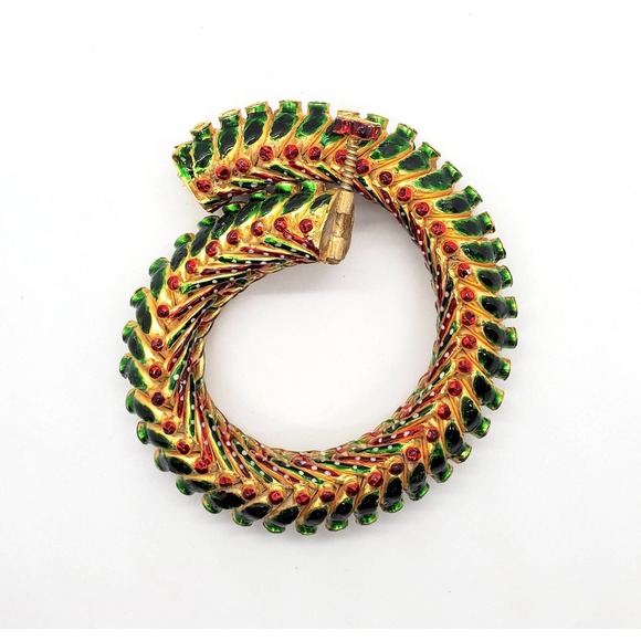 24k Gold and silver Bangle - Picture 9 of 10